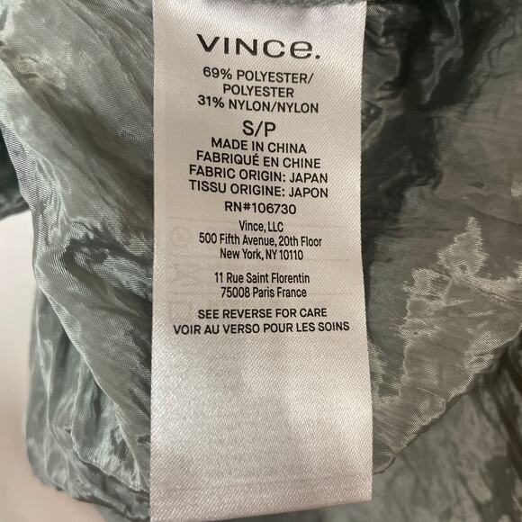 VINCE V-Neck Blouse Size S **See Description** - Picture 6 of 7